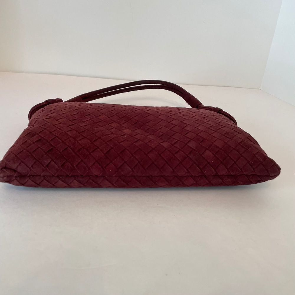 Bottega Veneta Intrecciato Suede Handbag Brown - Picture 7 of 16
